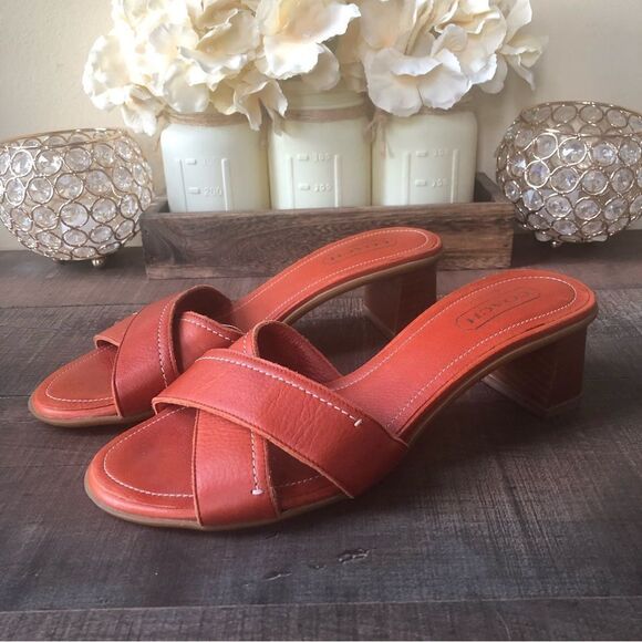 Coach Heeled Sandal - Picture 1 of 8